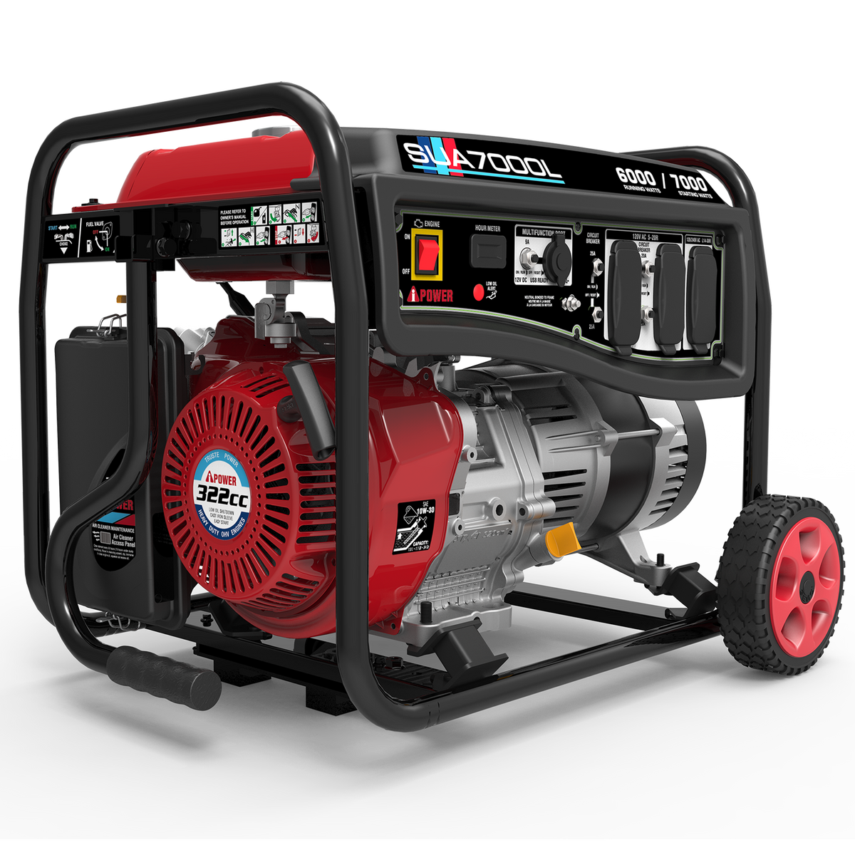 SUA7000L – 7000 Watt Portable Generator