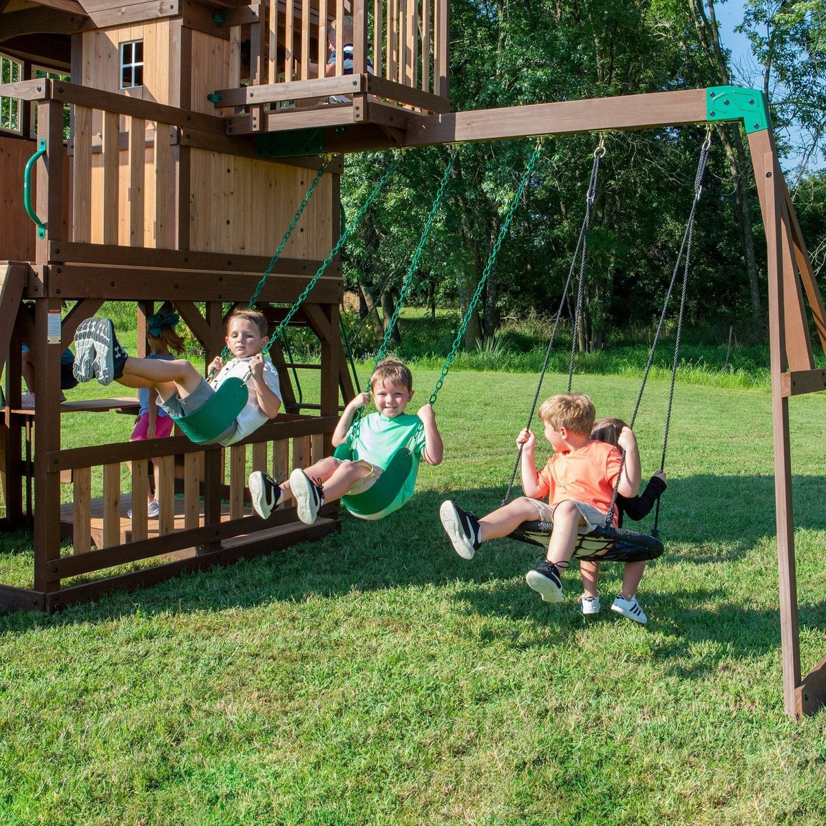 Skyfort II With Spiral Tube Slide