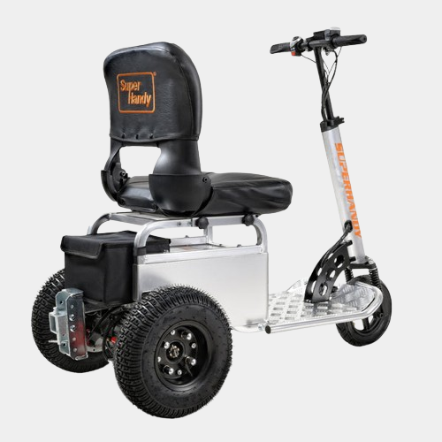 Super Handy GUO098 Electric Utility Tugger Scooter 330Lbs