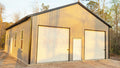 30x50x12 Vertical Roof Garage
