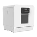 Compact Automatic Table Top Dishwasher – Portable Countertop Kitchen Dishwasher with 4 Place Settings