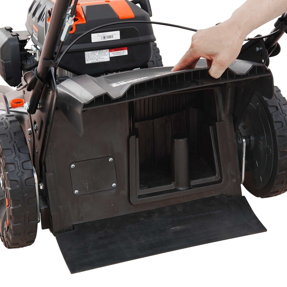 24 in. 201 cc SELECT PACE 6 Speed CVT High Wheel RWD 3-in-1 Gas Walk Behind Self Propelled Lawn Mower W/ Recoil Start