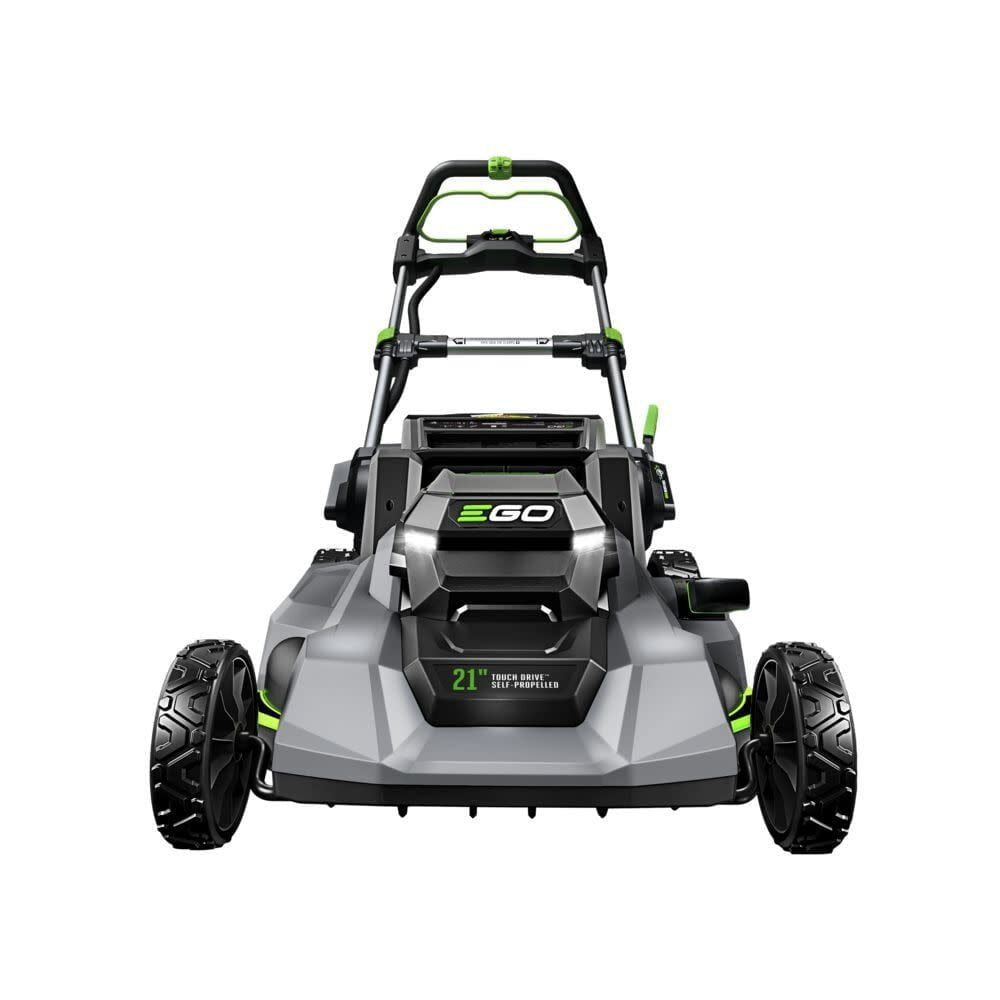 EGO Power+ 21 Inch Self-Propelled Mower Touch Drive With Charger, 4.0Ah And 6.0Ah Batteries