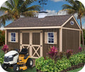 Brookfield 16×12 Wood Storage Shed Kit – ALL Pre-Cut