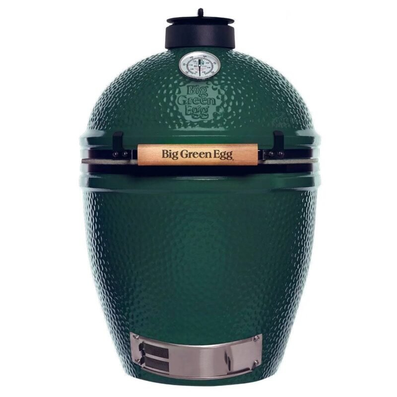 Large Big Green Egg with Rolling Nest & Composite Egg Mates Package