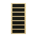 Dynamic Sauna Heming 2-person Corner Low EMF (Under 8MG) FAR Infrared Sauna (Canadian Hemlock)