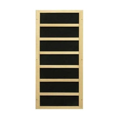 Dynamic Sauna Heming 2-person Corner Low EMF (Under 8MG) FAR Infrared Sauna (Canadian Hemlock)