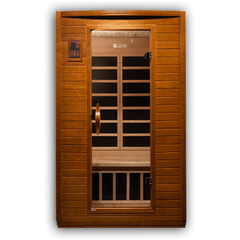 Dynamic Sauna Versailles 2-person Low EMF (Under 8MG) FAR Infrared Sauna (Canadian Hemlock)