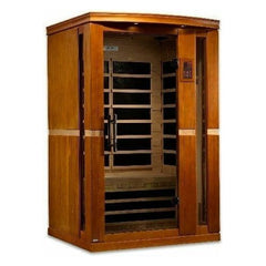 Dynamic Sauna Vittoria 2-person Low EMF (Under 8MG) FAR Infrared Sauna (Canadian Hemlock)