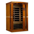 Dynamic Sauna Vittoria 2-person Low EMF (Under 8MG) FAR Infrared Sauna (Canadian Hemlock)
