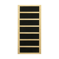 Dynamic Sauna Vittoria 2-person Low EMF (Under 8MG) FAR Infrared Sauna (Canadian Hemlock)