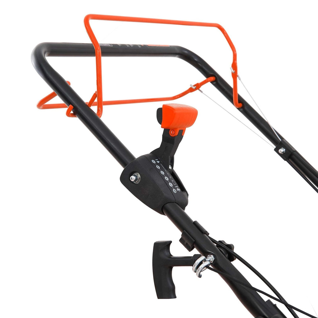 24 in. 201 cc SELECT PACE 6 Speed CVT High Wheel RWD 3-in-1 Gas Walk Behind Self Propelled Lawn Mower W/ Recoil Start