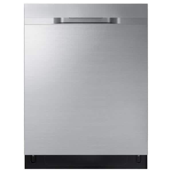 Samsung 24 in. Top Control Tall Tub Dishwasher in Stainless Steel with Stainless Steel Interior Door, 55 dBA