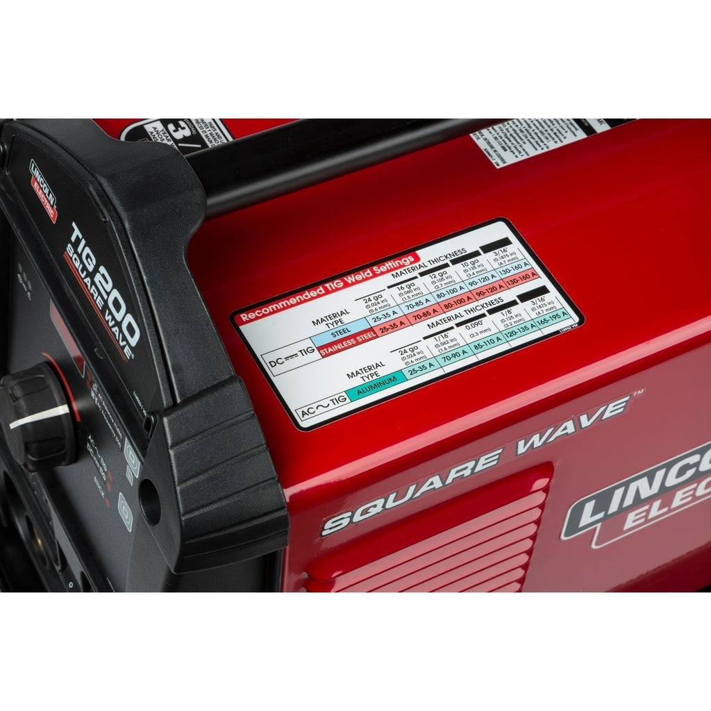Lincoln Square Wave TIG 200 Welder (K5126-1)