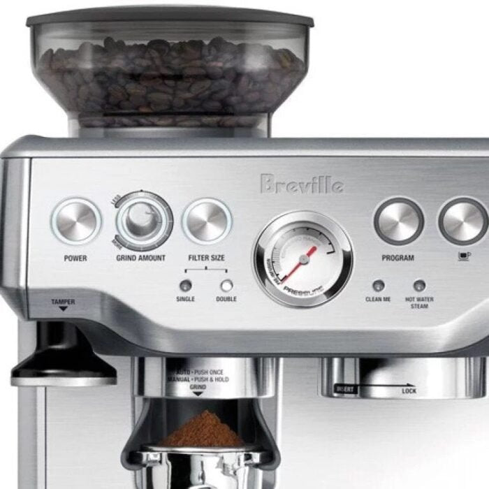 The Barista Express Coffee & Espresso Maker BES870XL, brushed Stainless Steel