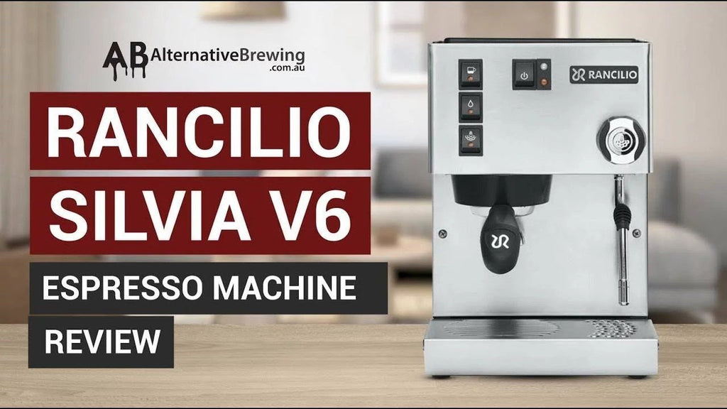 Rancilio Silvia Espresso Machine Iron Frame Stainless