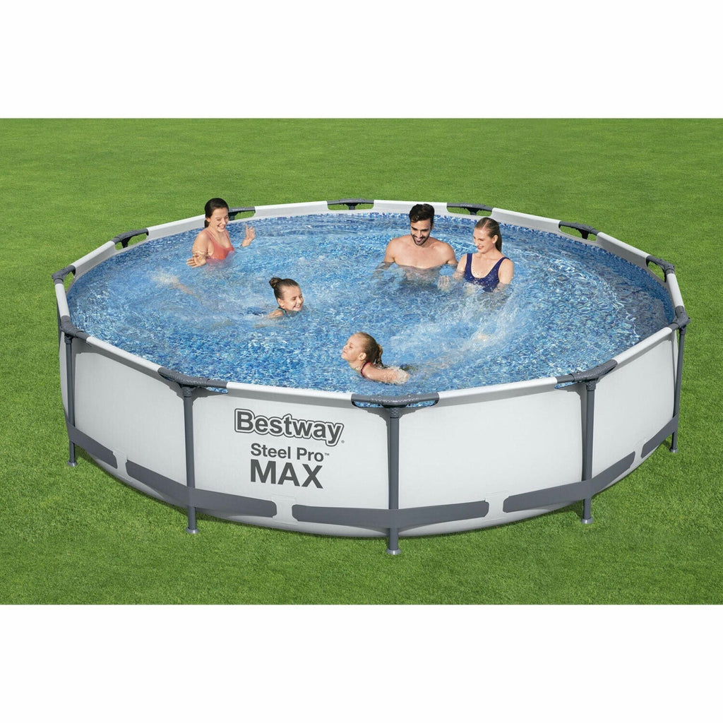 Bestway Steel Pro Max 12′ x 30″ Frame Above Ground Pool Set