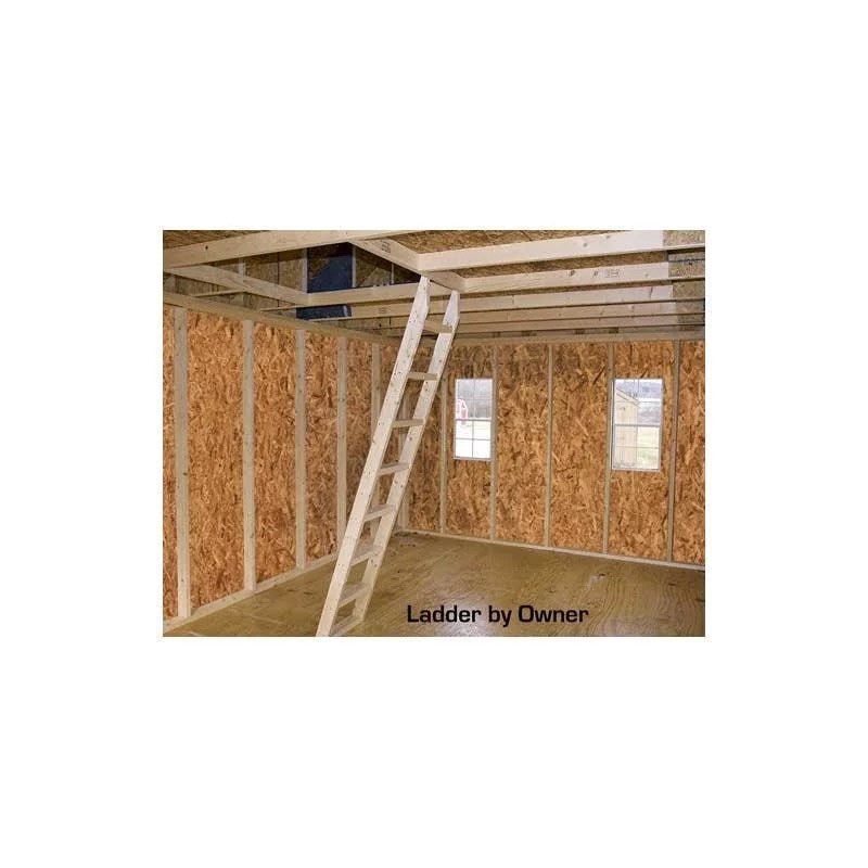 Best barns Hampton 12×24 Wood Storage Shed Kit Installation Included