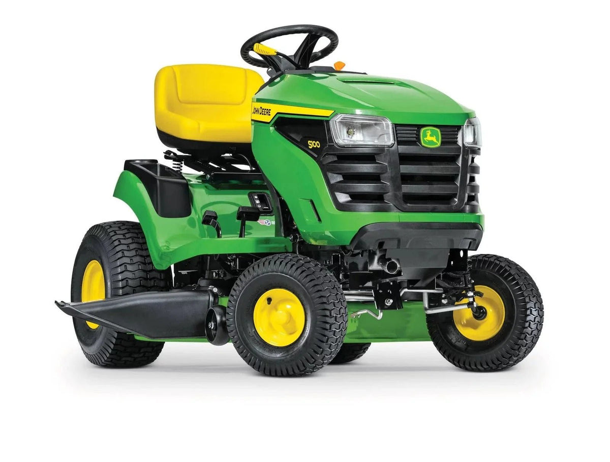 John Deere S100 42-Inch 17.5 HP Gas Riding Lawn Tractor Hydrostatic Transmission