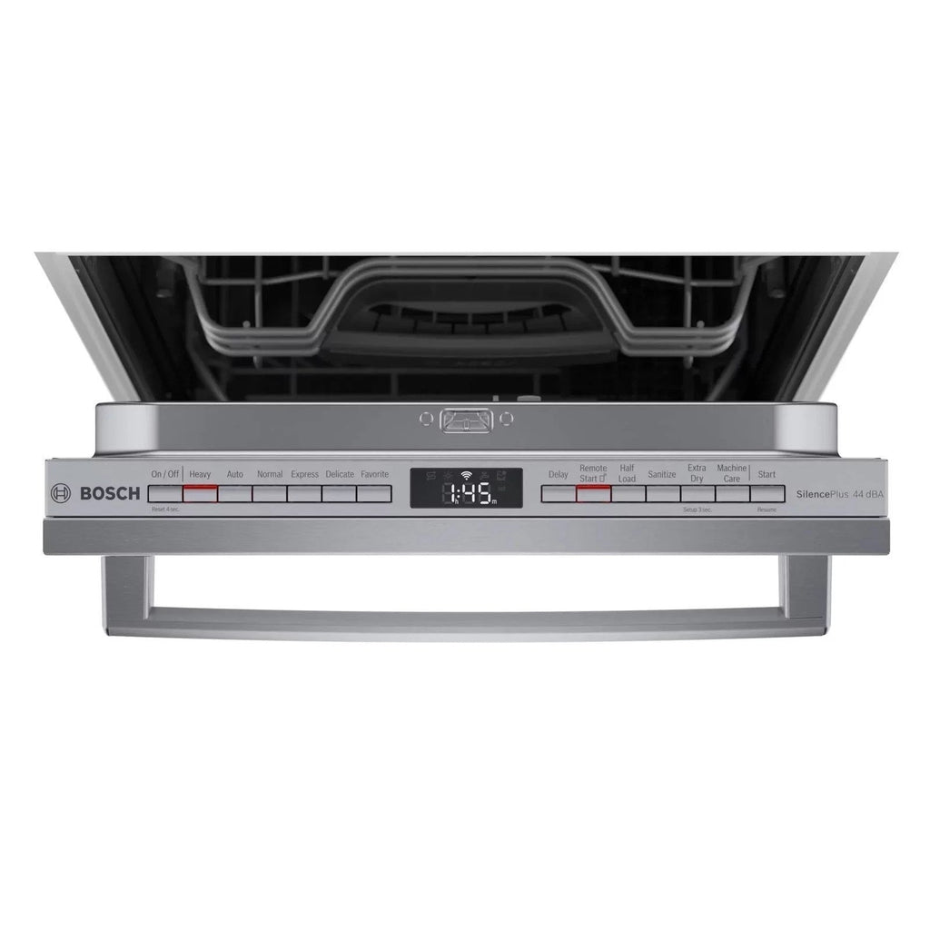Bosch 800 Series 18″ Stainless Steel Built in Dishwasher-SPX68B55UC