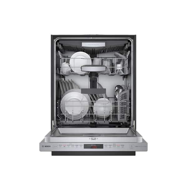 Bosch 800 Series 24 in. Stainless Steel Top Control Tall Tub Dishwasher with Stainless Steel Tub, Crystal Dry, 42dBA