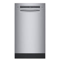 Bosch 800 Series 18 in. ADA Compact Front Control Dishwasher in Stainless Steel with Stainless Steel Tub and 3rd Rack, 44dBA