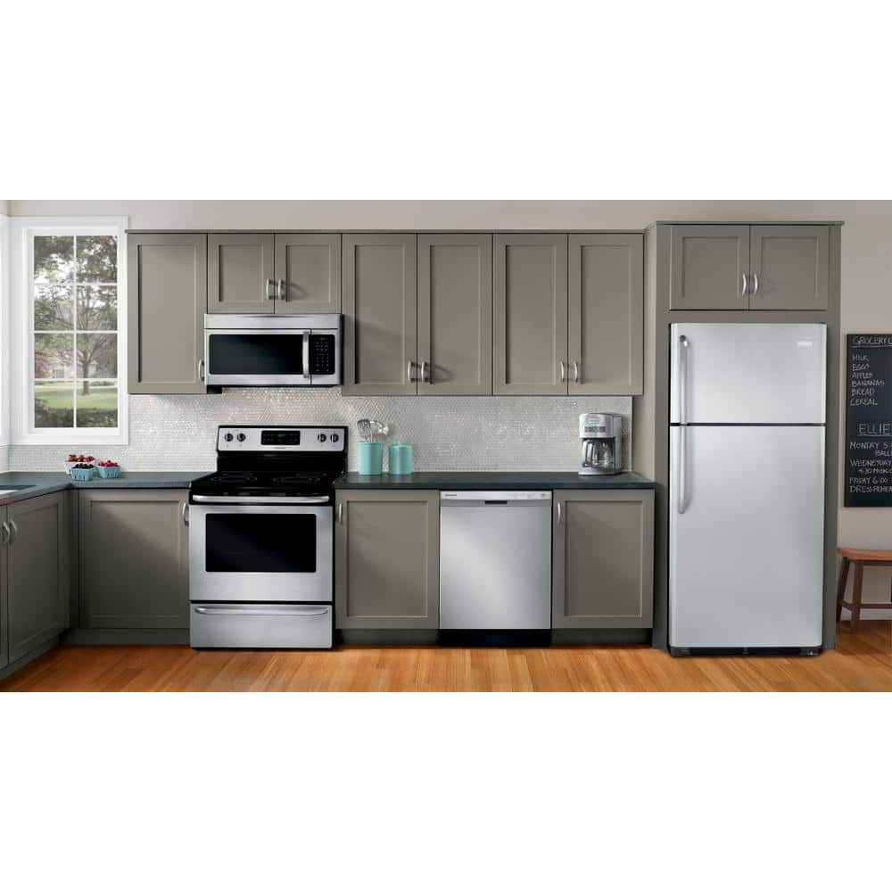 Frigidaire 24 in. Stainless Steel Front Control Built-In Tall Tub Dishwasher, 55 dBA