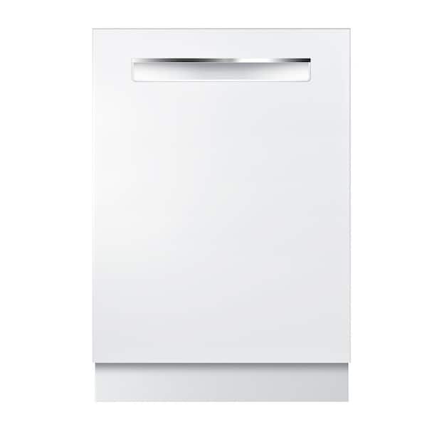 Bosch 300 Series 24 in. Stainless Steel Front Control Tall Tub Dishwasher with Stainless Steel Tub and 3rd Rack, 44dBA